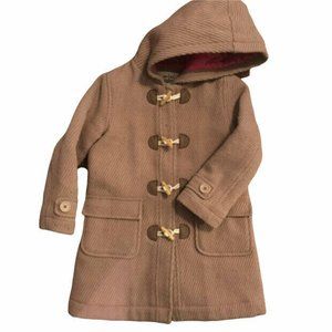 Mini Boden girls wool coat 9-10